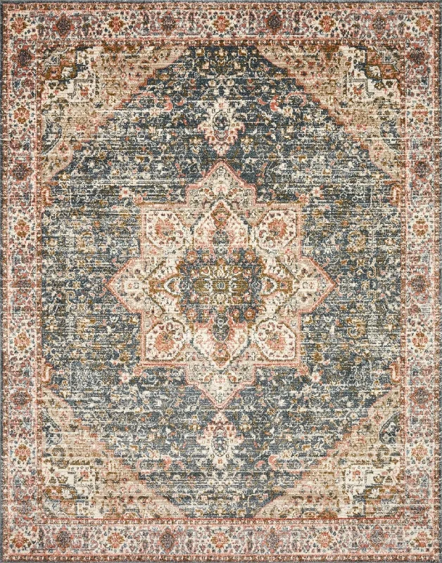 Saban SAB-01 Blue/Multi Rug