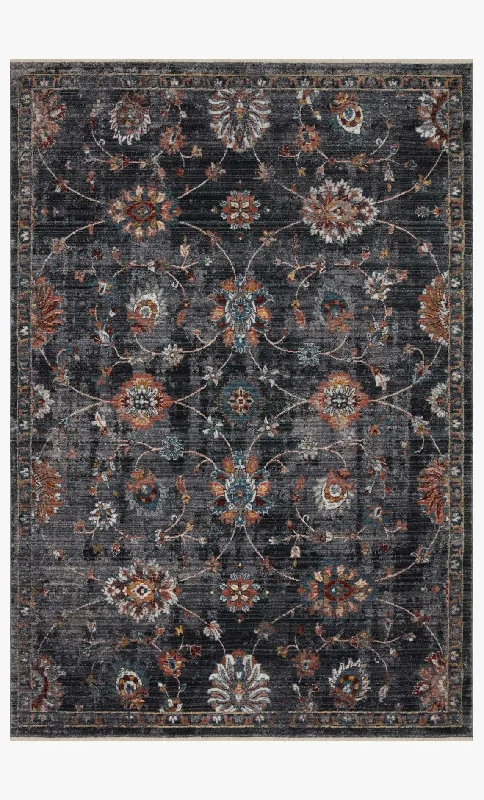 Samra Sam-08 Charcoal/Multi Rug