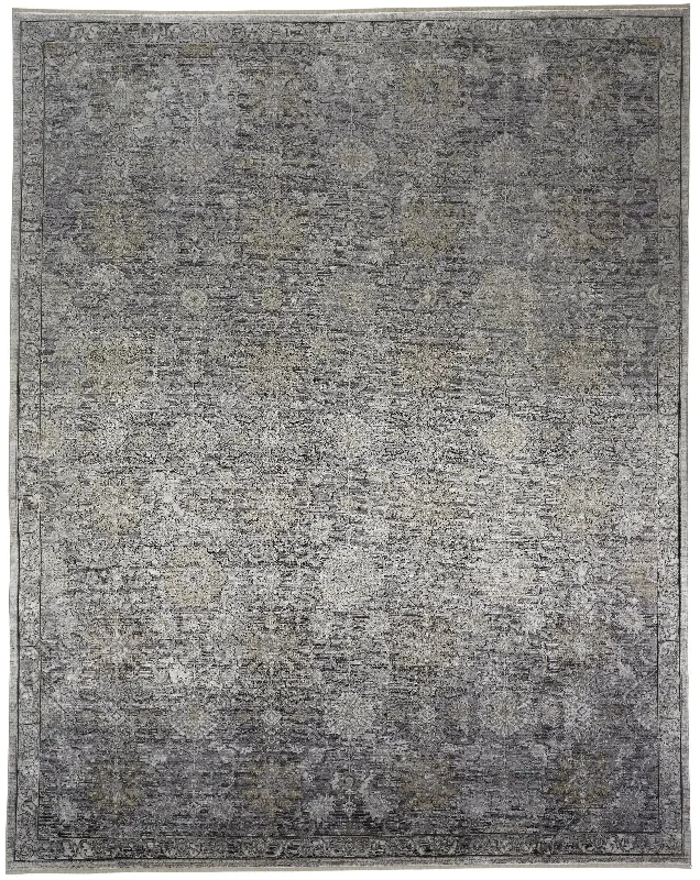 Sarrant 9193965F Grey/Silver Rug