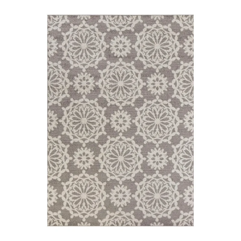 Skyline 6419 Grey/Ivory Flora Rug