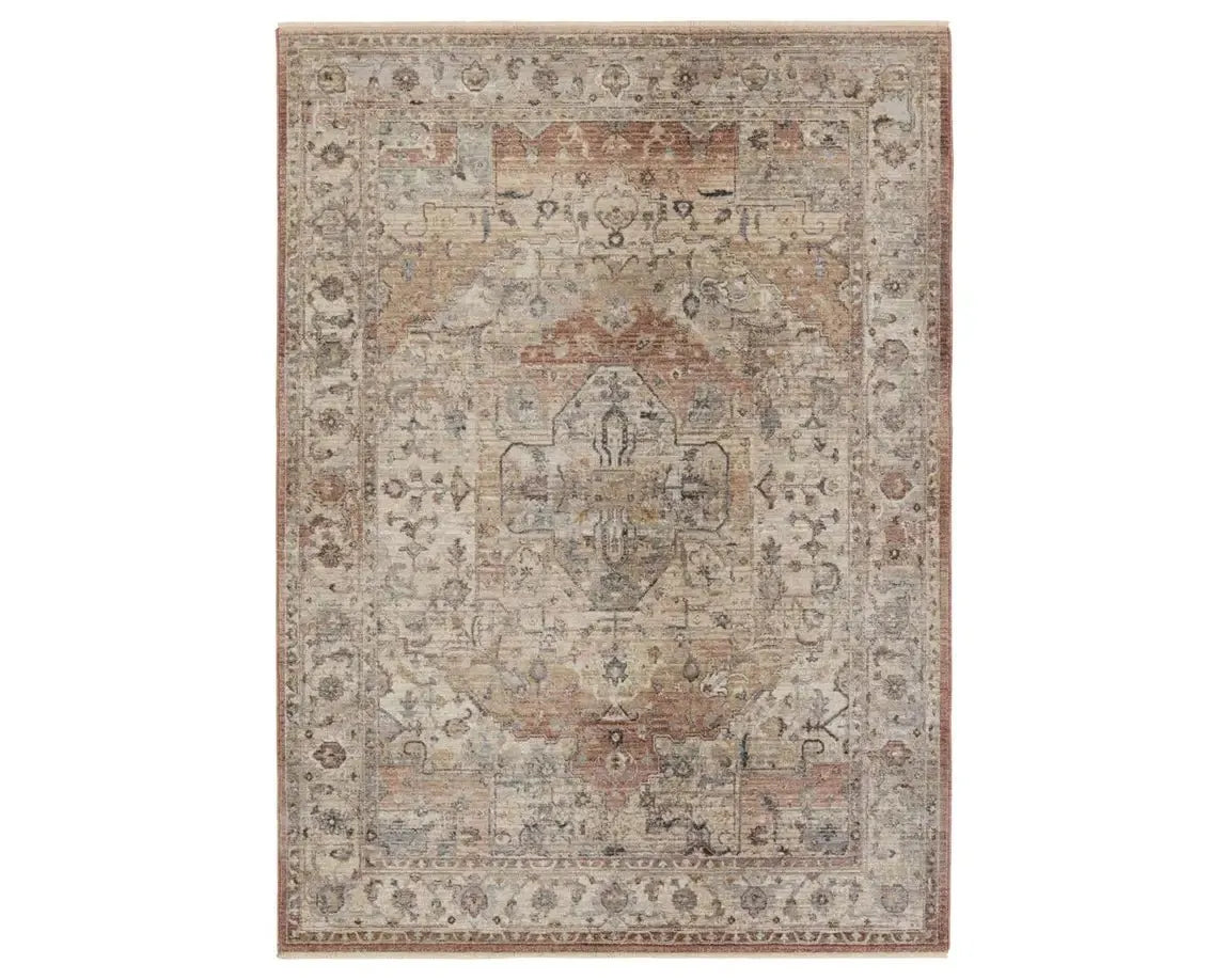 Terra TRR16 Pink/Light Brown Rug