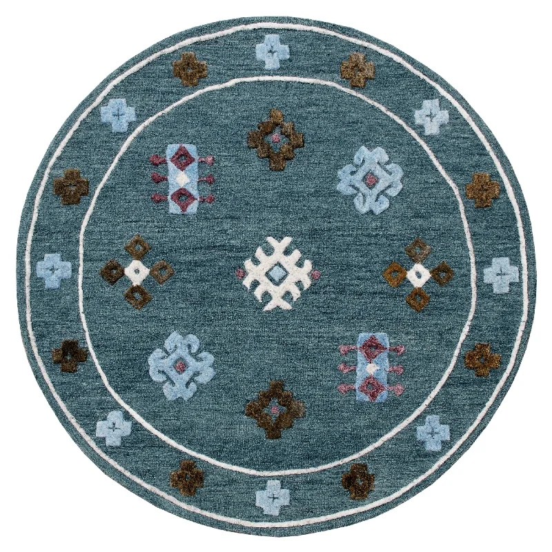 Vibrance 03562BLU Blue Rug