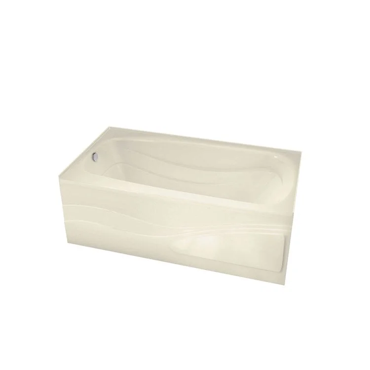 Tub Tenderness 59-7/8 x 31-3/4 x 20 Inch Alcove Left Bone Acrylic