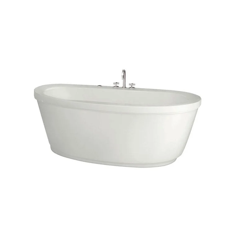 Freestanding Tub Jazz F 66 x 36 Inch Center White Oval