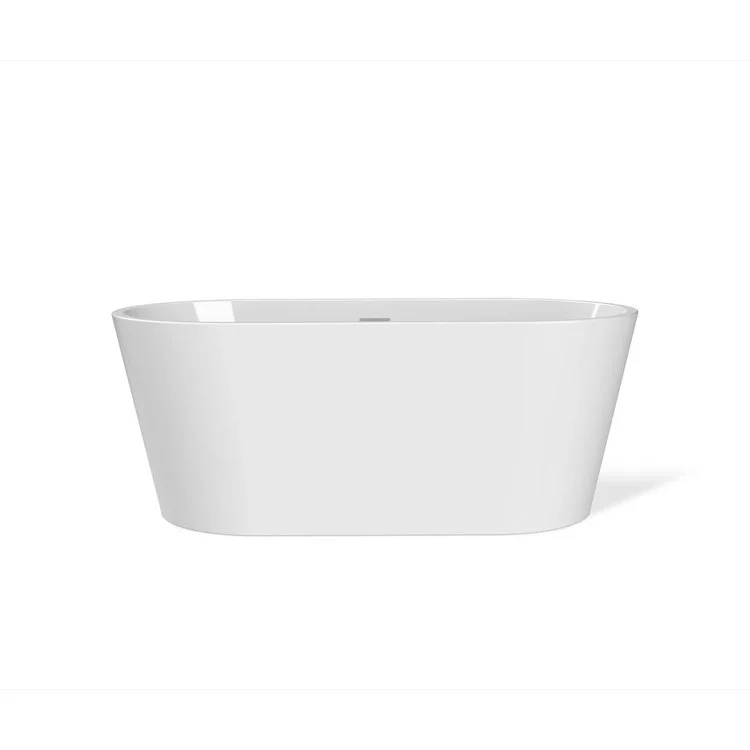 Freestanding Tub Louie 58 Inch Center White Oval