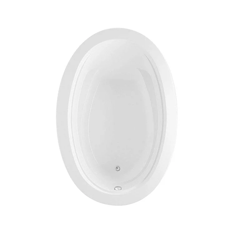 Tub Arno 59-1/8 x 40-1/5 x 28-7/8 Inch Drop-in End White Acrylic