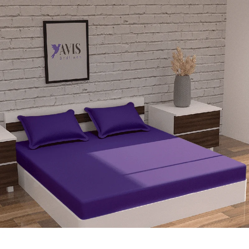 Deep Wisteria Bedding Set