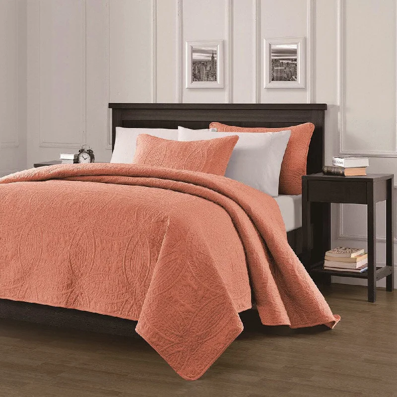 EverRouge Austin 3-Piece Quilt Set