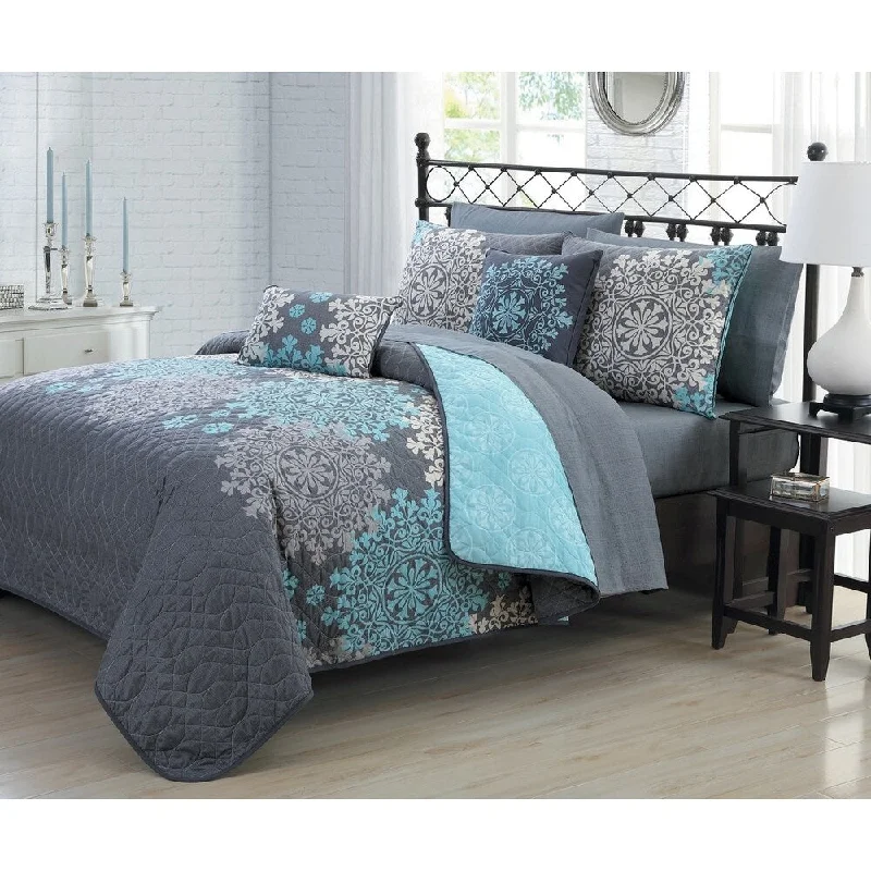 Avondale Manor Amber 9pc Quilt Set