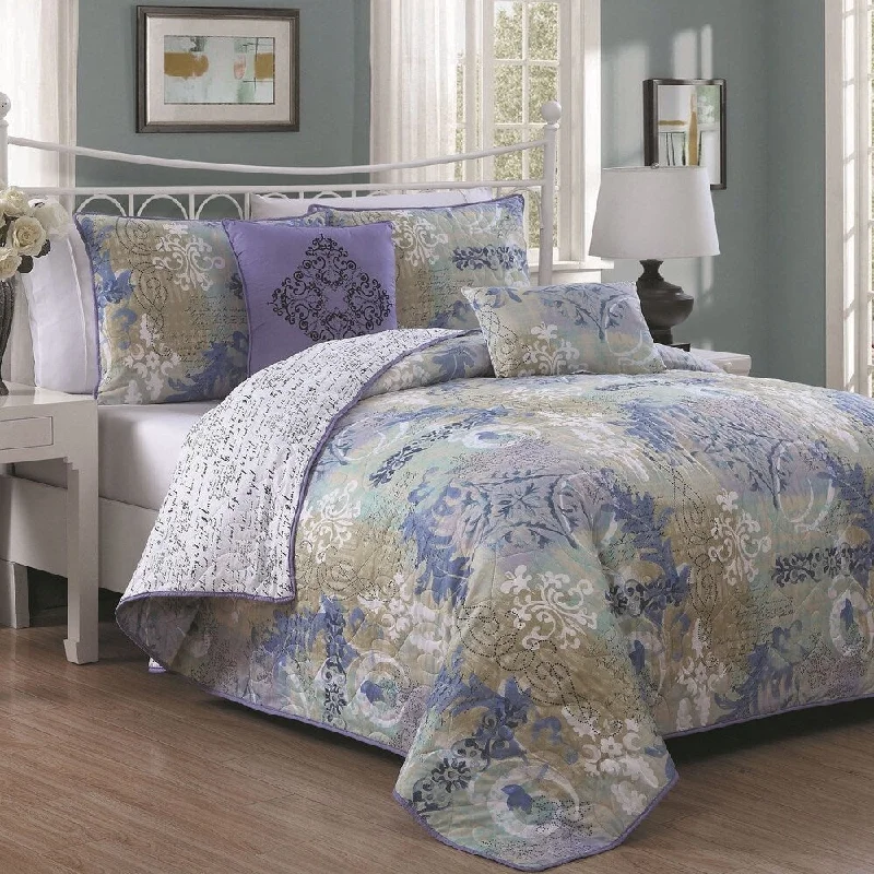 Avondale Manor Delaney 5-piece Quilt Set