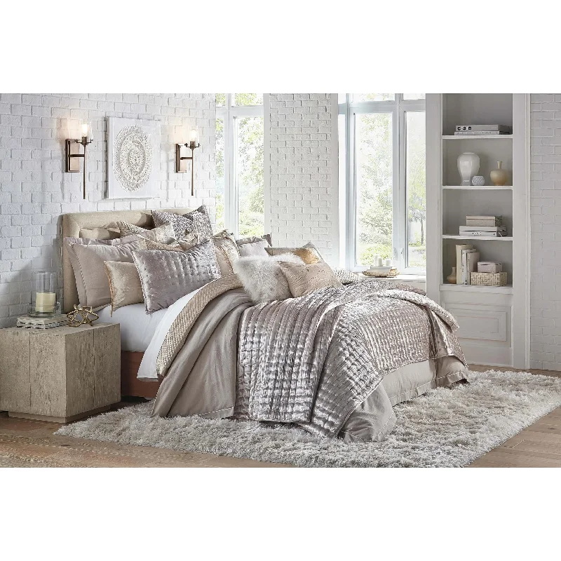 Prato Quilt Set, Beige