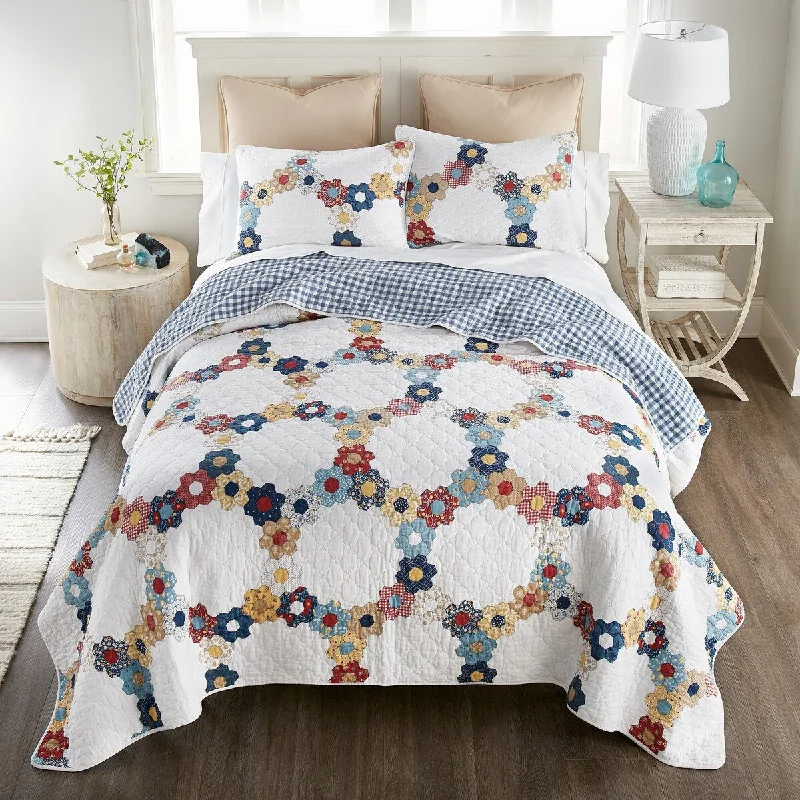 Donna Sharp Prairie 3PC Cotton Quilt Set