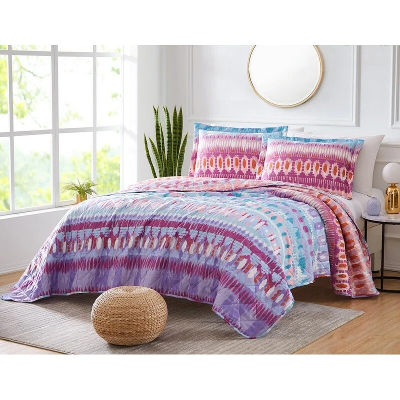 Georgetown Santa Fe 3-Piece Reversible Quilt Set