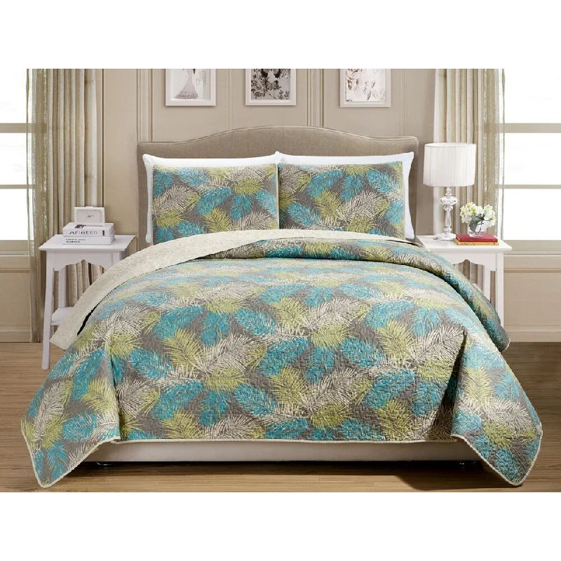 Panama Jack Canopy 3-piece Quilt Set - Multi