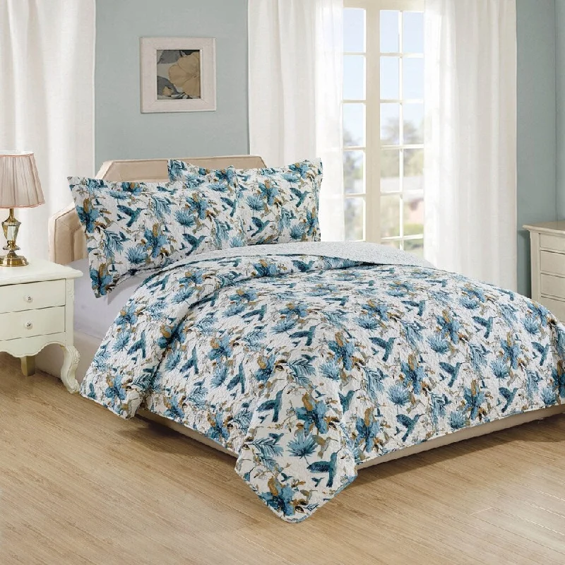 Panama Jack Hummingbird Quilt Set