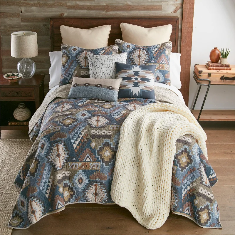 Thar Desert Reversible Quilt Set