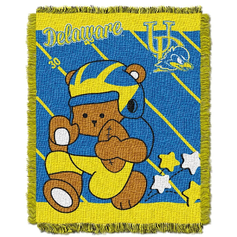 COL 044 Delaware Official Collegiate Baby Blanket