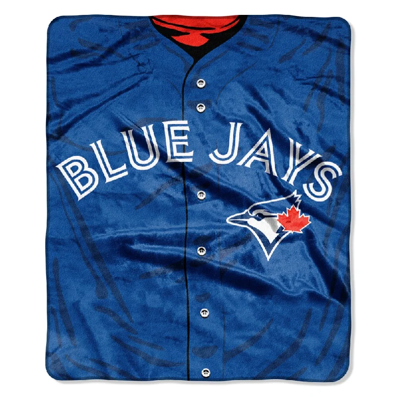 MLB 0705 Blue Jays Jersey Raschel Throw