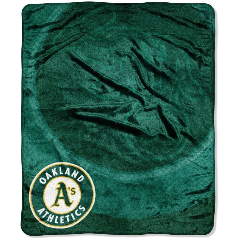 MLB Oakland Athletics Racshel Retro Throw