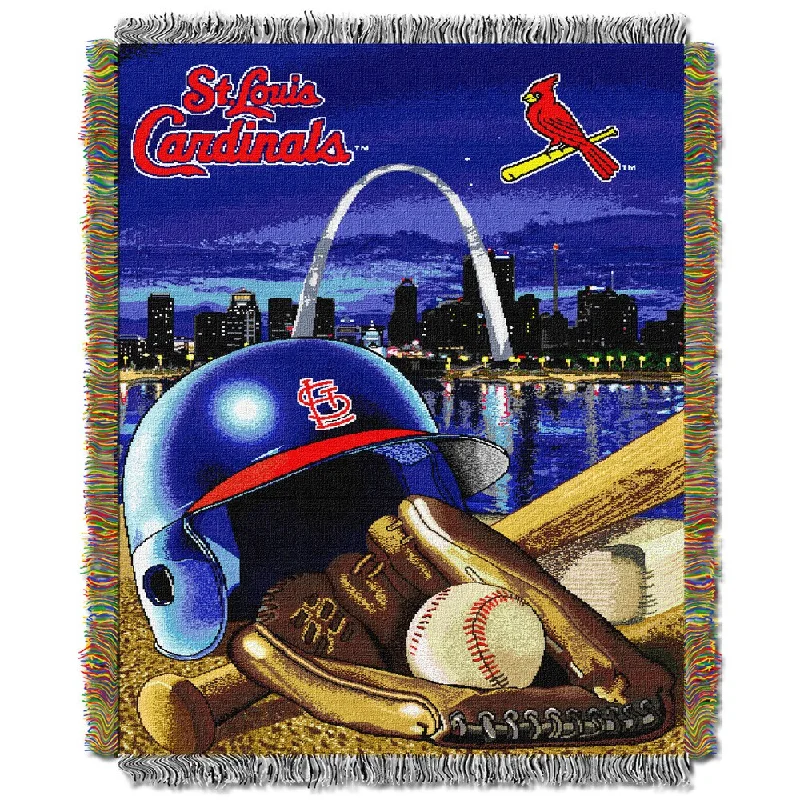 MLB St. Louis Cardinals Woven Tapestry Throw