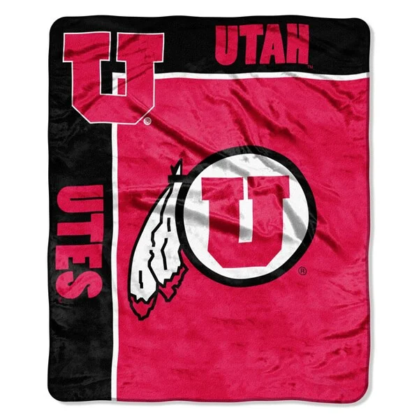 NCAA Raschel University of Utah Utes School Spirit Throw