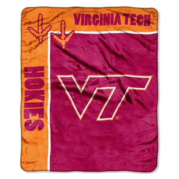 NCAA Raschel Virginia Tech Hokies School Spirit Throw