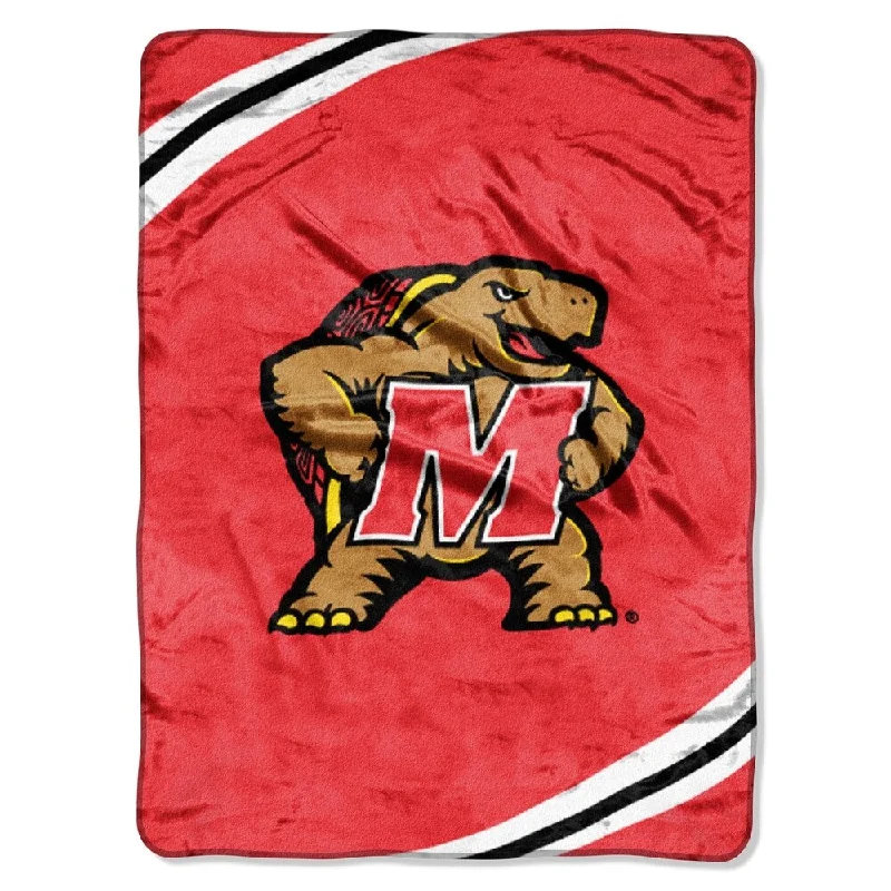 NCAA University of Maryland, College Park Terrapins Raschel Force Throw