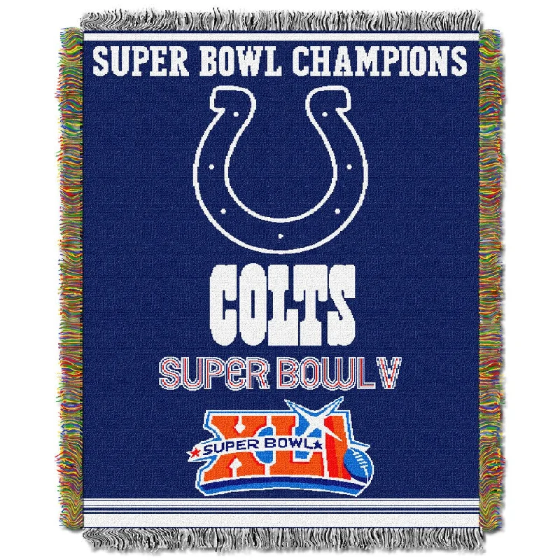 NFL Indianapolis Colts Tapestry Throw