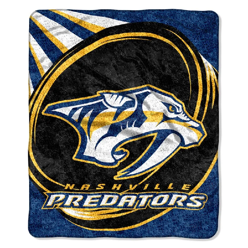 NHL 065 Predators Sherpa Puck Throw