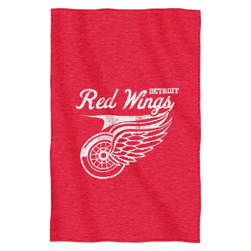 NHL 100 Red Wings Sweatshirt Throw