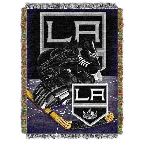 NHL Los Angeles Kings Woven Tapestry Throw