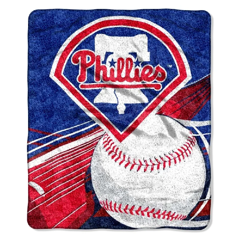 Phillies Sherpa Throw Blanket - Multi