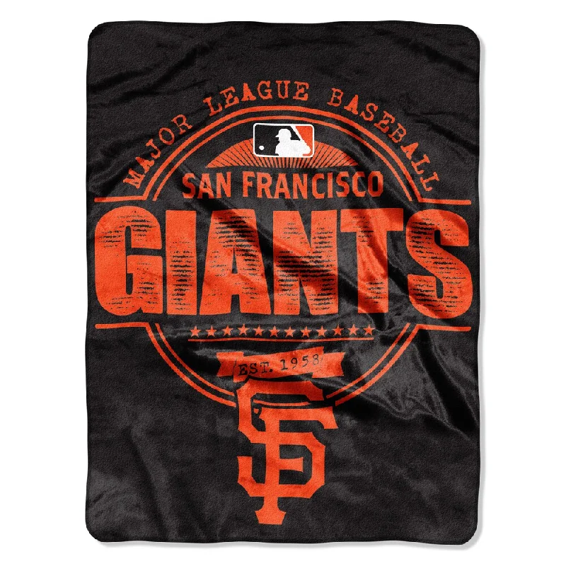 SF Giants Structure Micro Throw Blanket