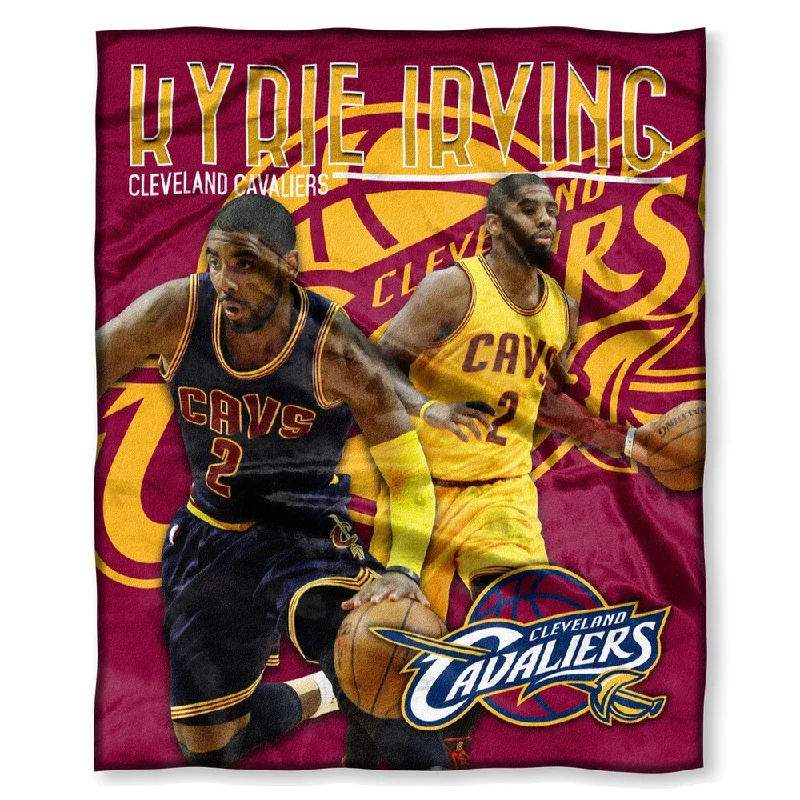 The Northwest Co NBA 575 Cavaliers Kyrie Irving Silk Touch Throw