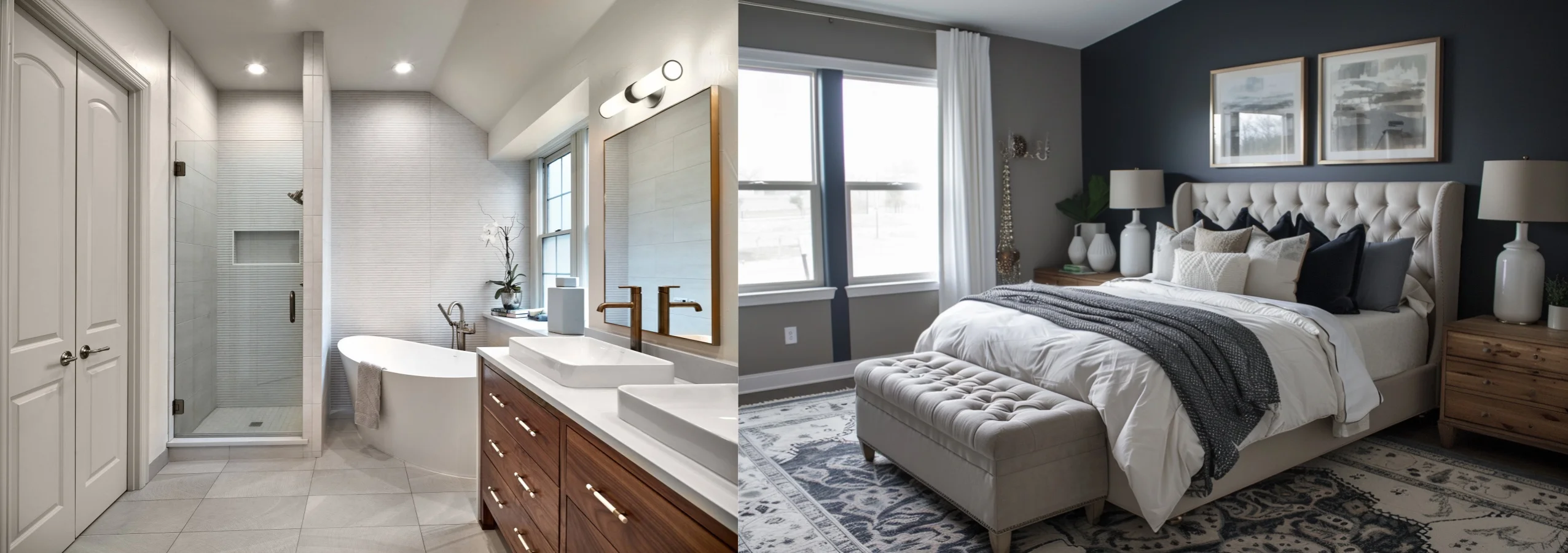 Master bedroom and bathroom integrated design | Enjoy the ultimate luxury and comfort